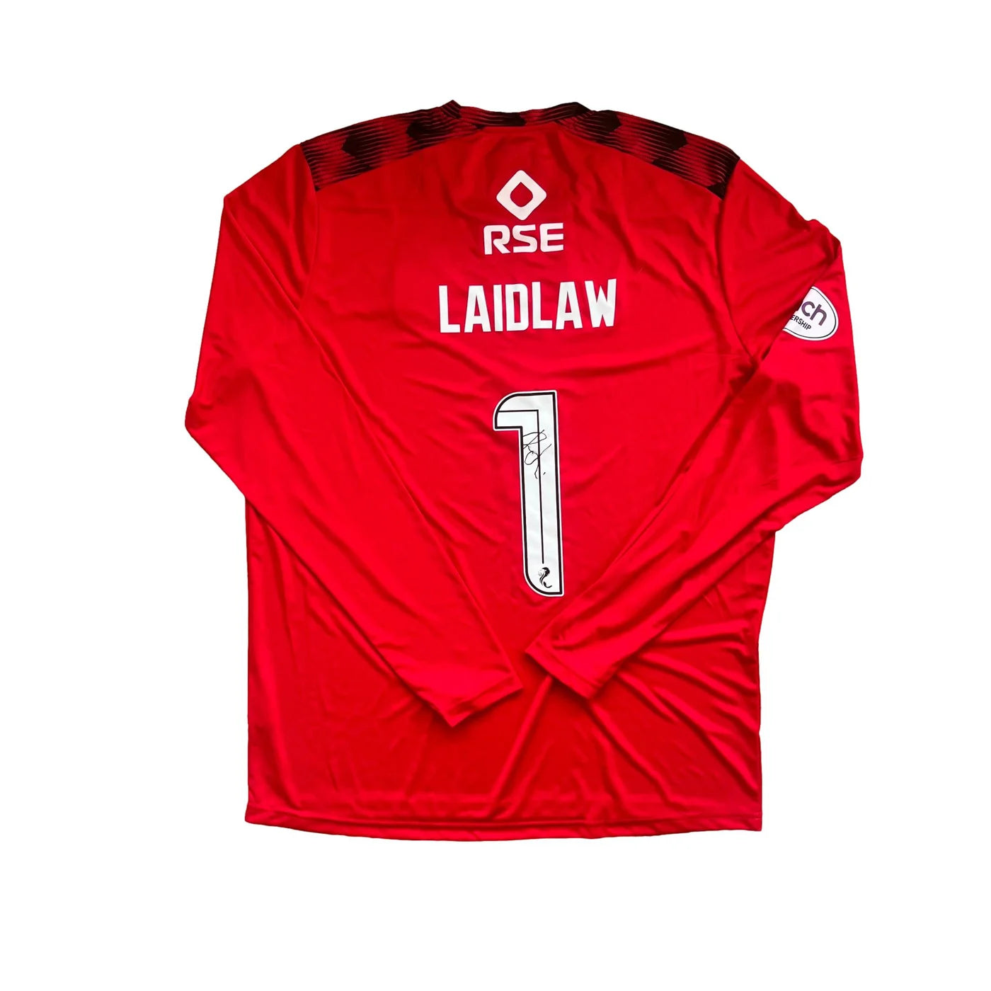 Ross County GK Shirt 2023 - 2024 (2XL) Laidlaw 1 MI Signed