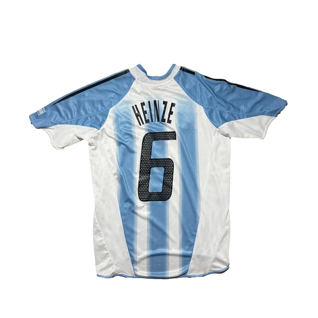 Argentina Home Shirt 2004 - 2006 (M) Heinze 6